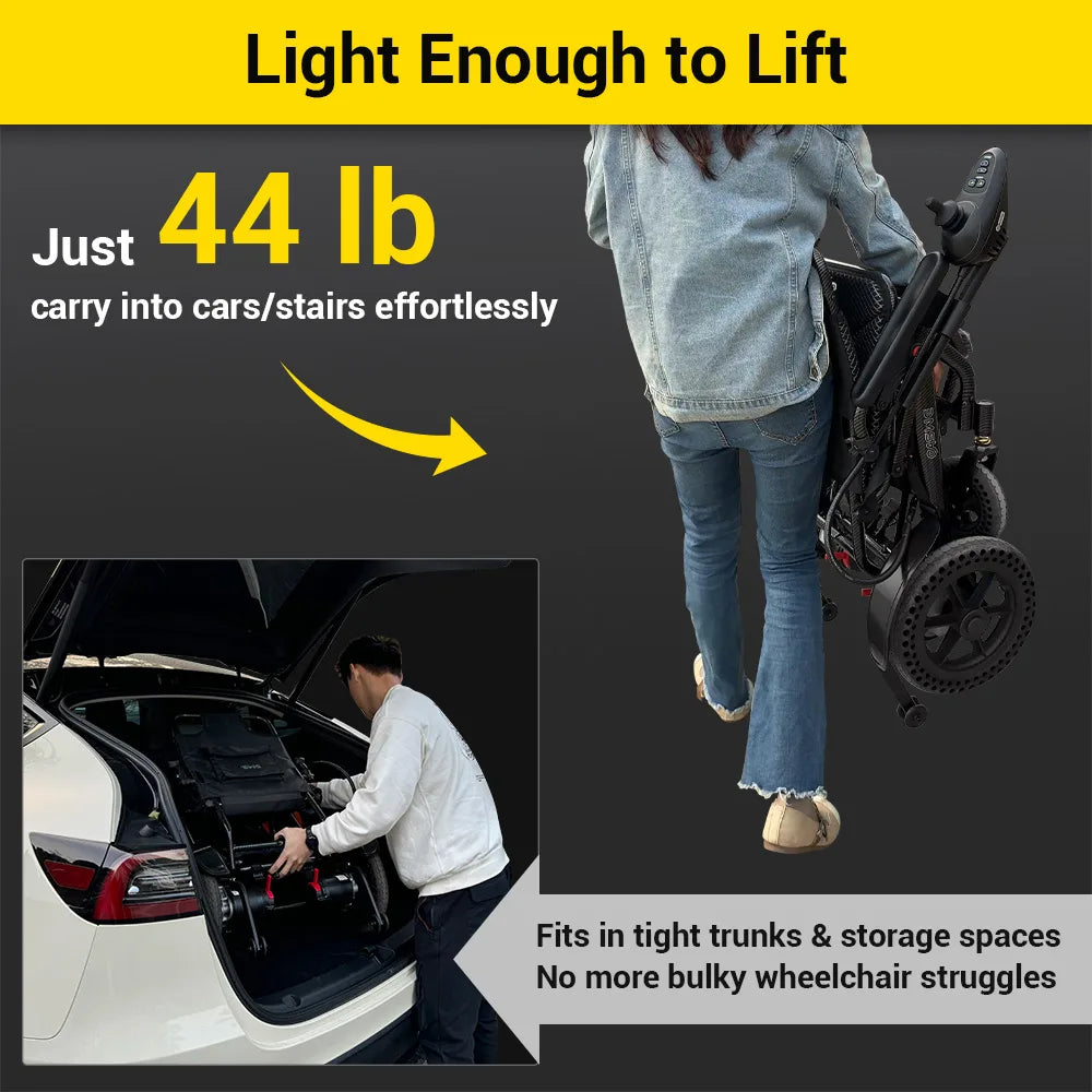 B20 Compact Folding Power Wheelchair
