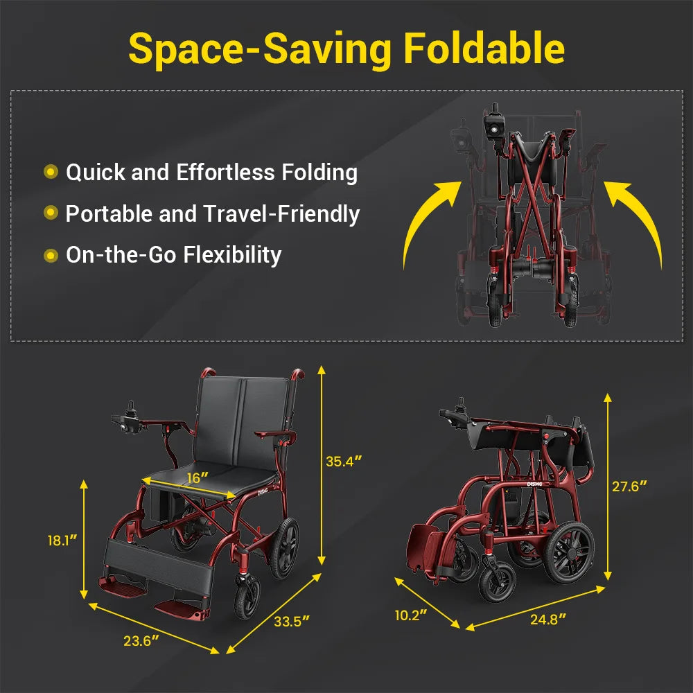 C30 Ultra Lightweight Carbon Fiber Electric Wheelchair