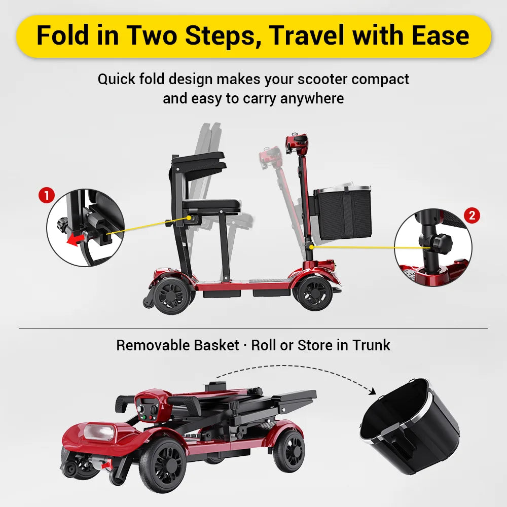M10 Foldable Electric Mobility Scooter