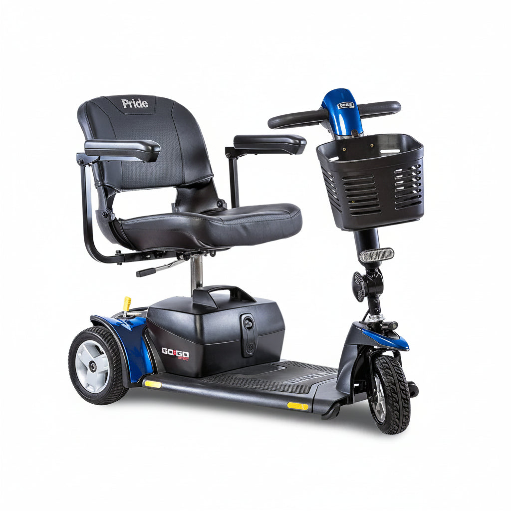 Pride GO-GO Sport 3 wheeled mobility Scooter