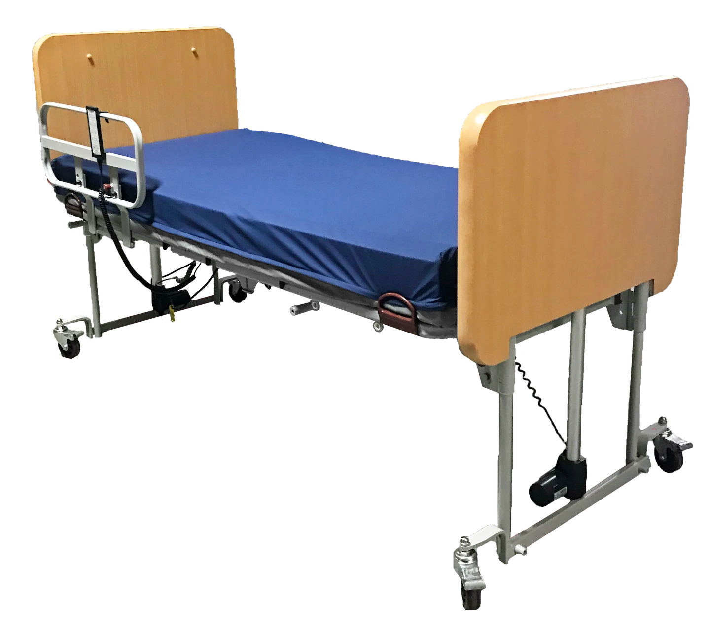 Halsa Standard Bed With Half Side Rails and Nature Boards 36"