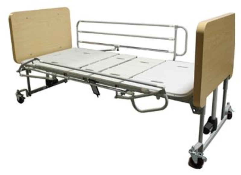 Halsa Standard Bed With Half Side Rails and Nature Boards 36"