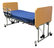 Halsa Standard Bed With Half Side Rails and Nature Boards 36" - Rental