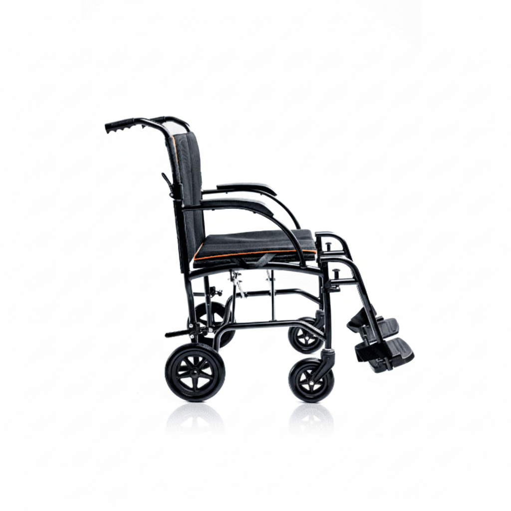 Featherweight 18" Transport Chair - Fully Loaded