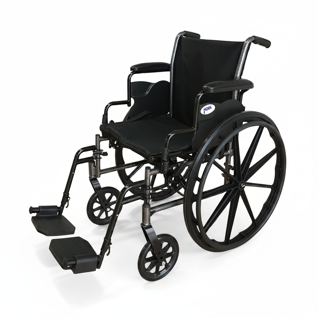 Mobb Lightweight Steel Wheelchair 18" - Rental