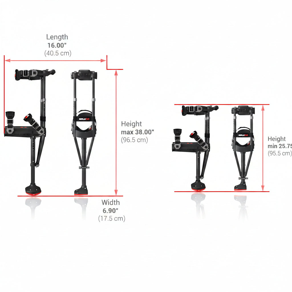 Mobb iWalk Hands Free Crutch 3.0