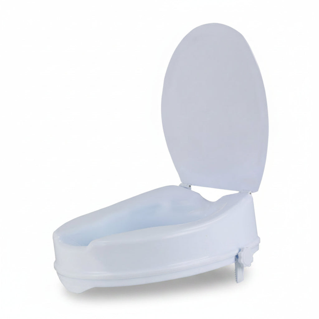 Mobb 4" Raised Toilet Seat With Lid